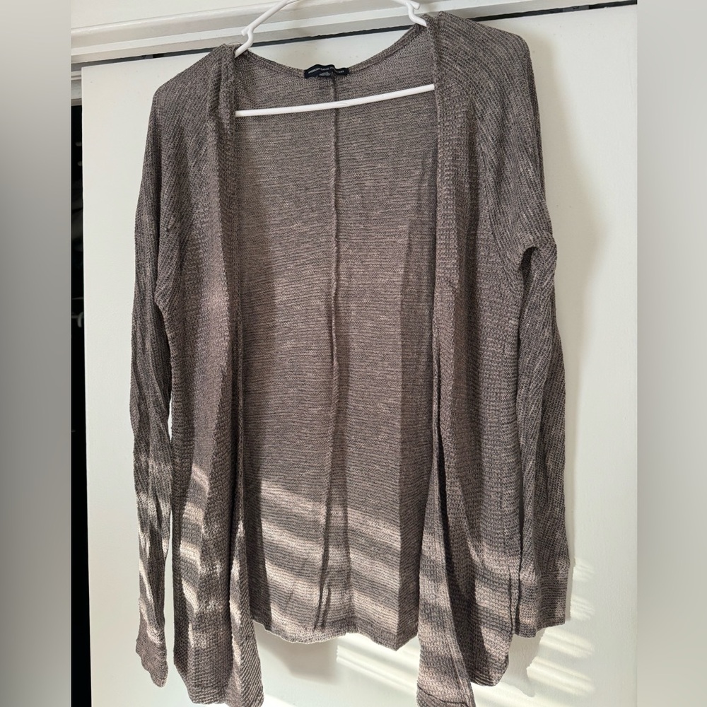 AE brown/beige cardigan
